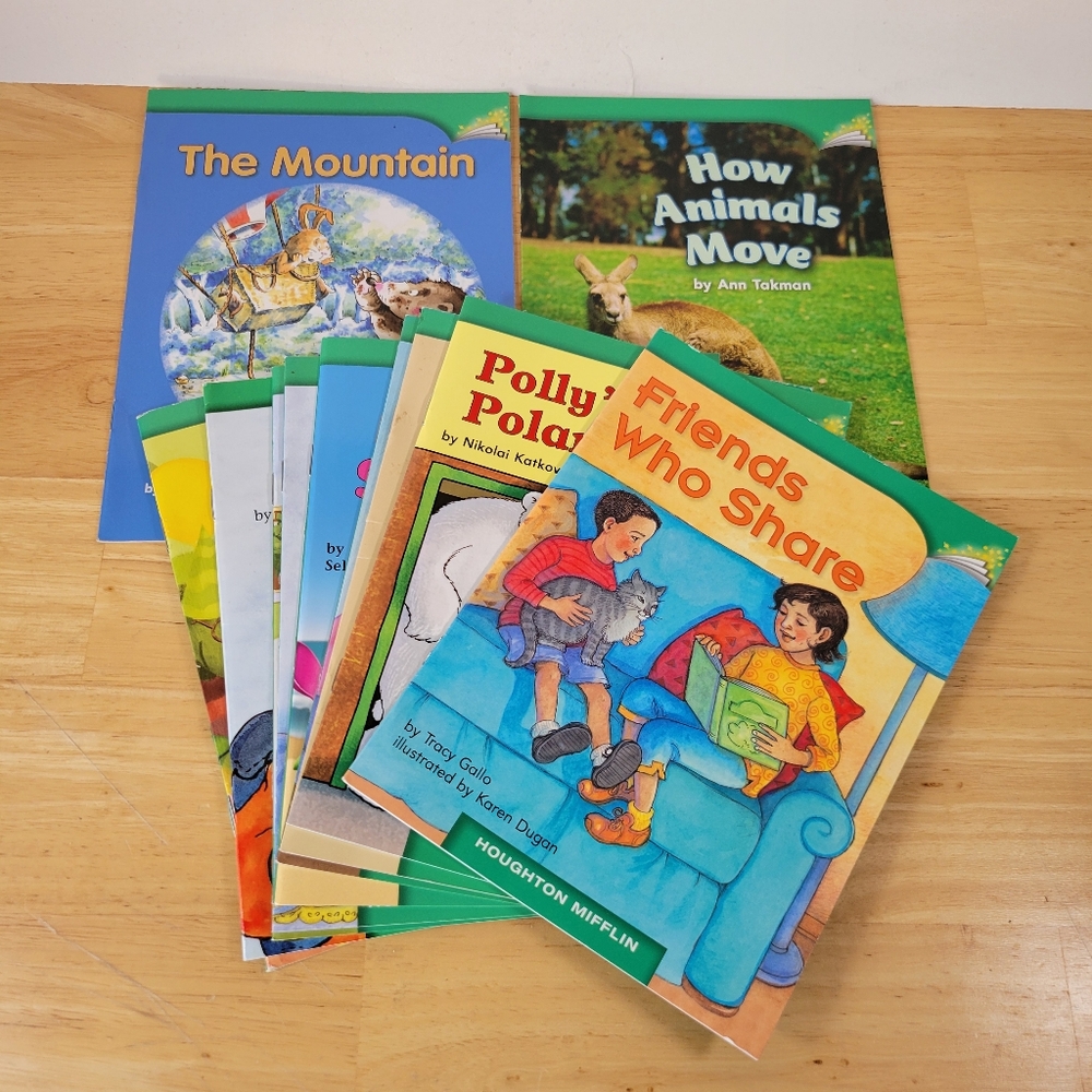 Children's Book Collection with Colorful Covers Learning Books 11 Books